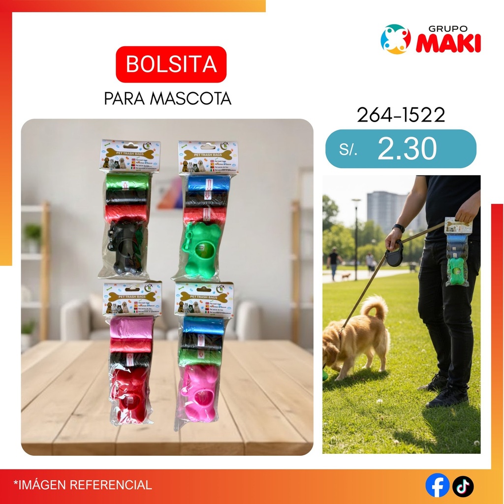 BOLSITA PARA MASCOTA 