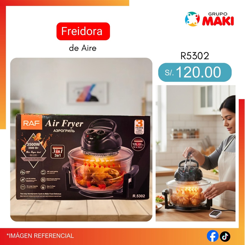 Freidora de Aire R5302