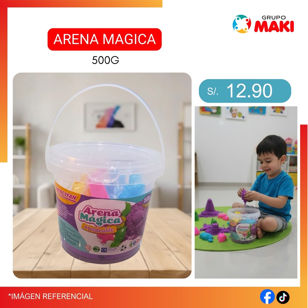 ARENA MAGICA MOLDEABLE 500G MERCYFAN