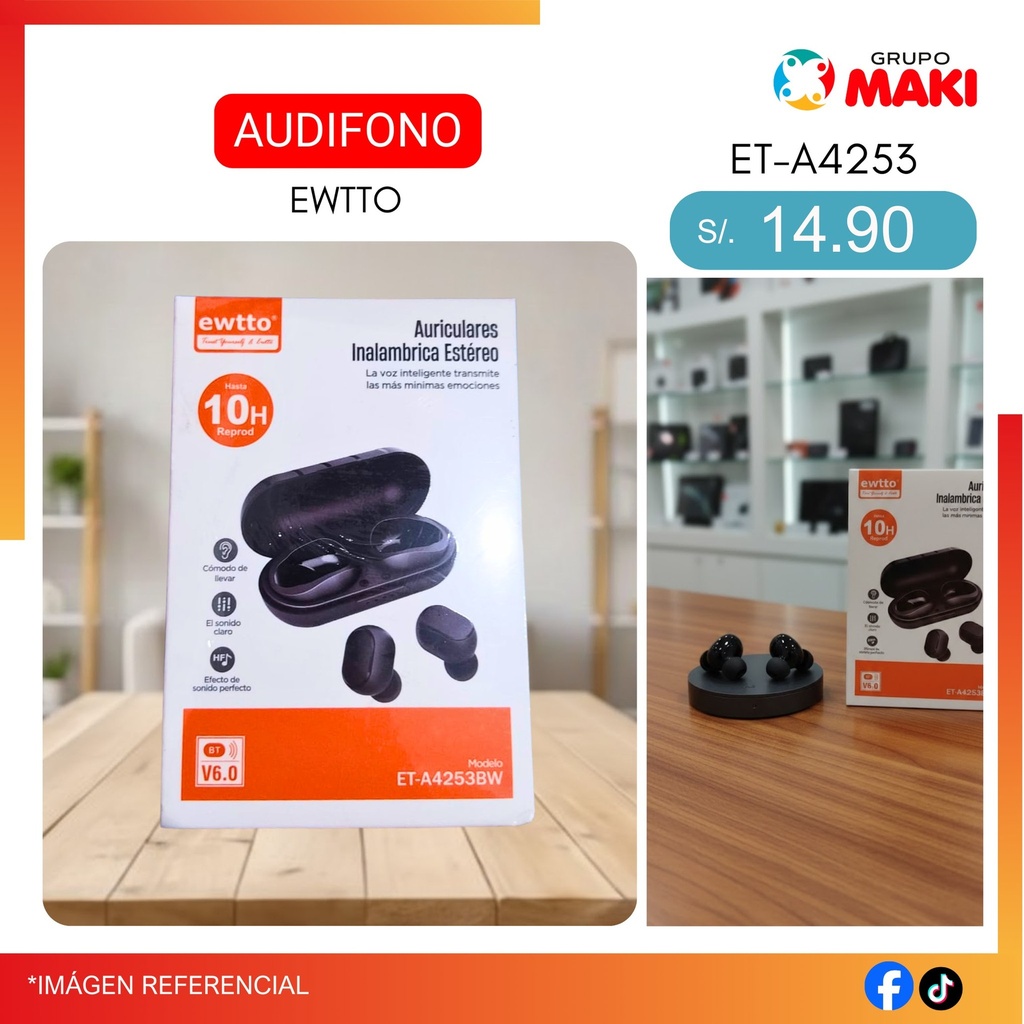 AUDIFONO EWTTO ET-A4253BW