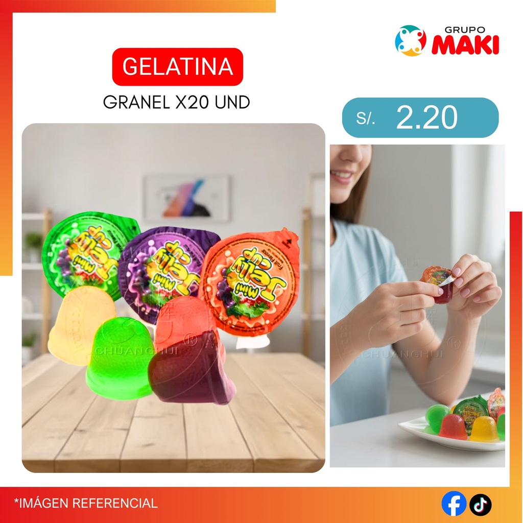 GELATINA A GRANEL X 20UNI 21/04