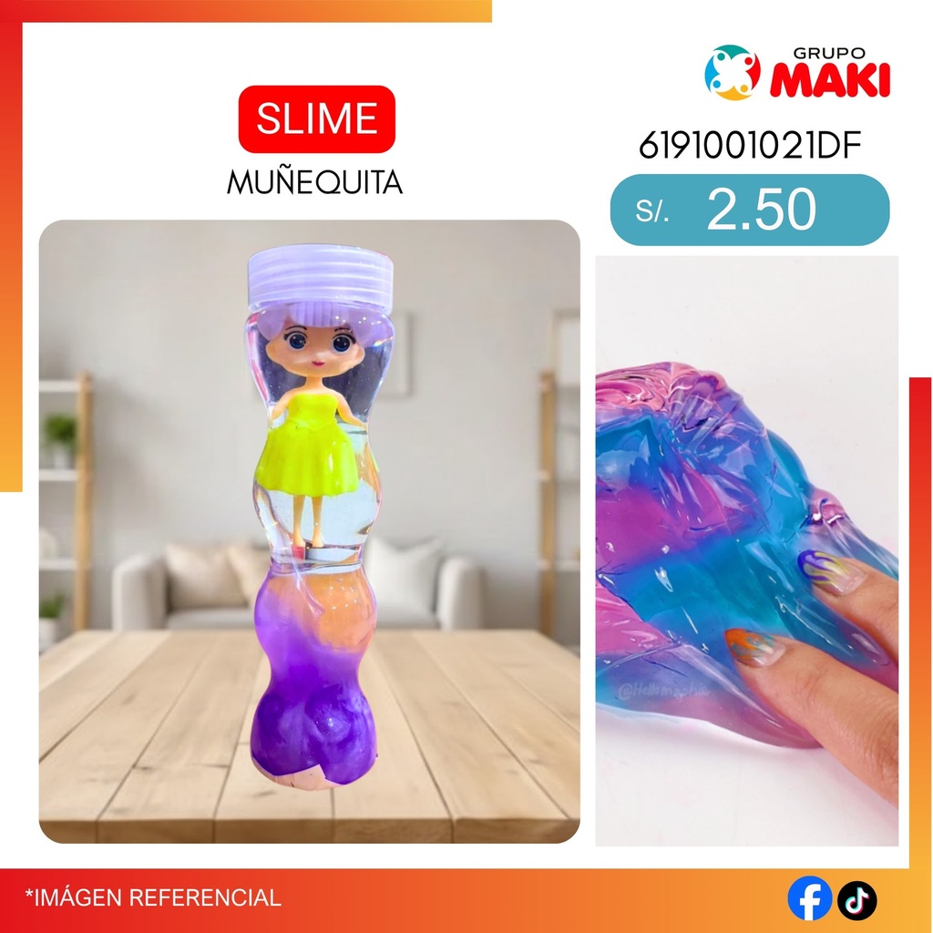 SLIME MUÑEQUITA