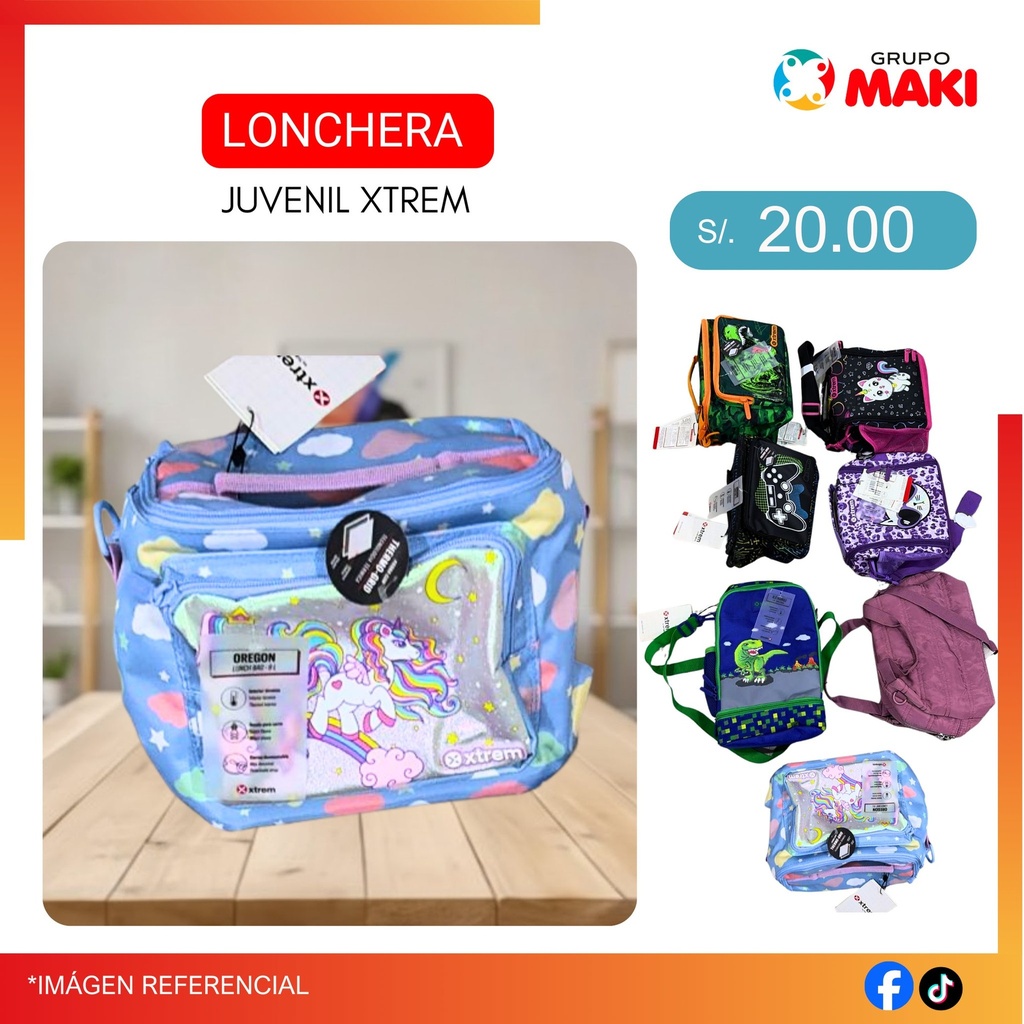 LONCHERA JUVENIL DISNEY XTREM