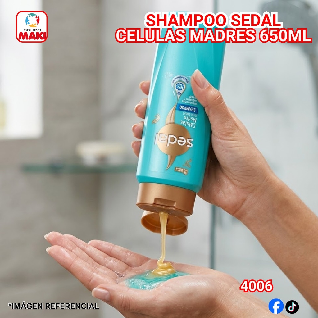 SHAMPOO SEDAL CELULAS MADRES 650ML 22/05