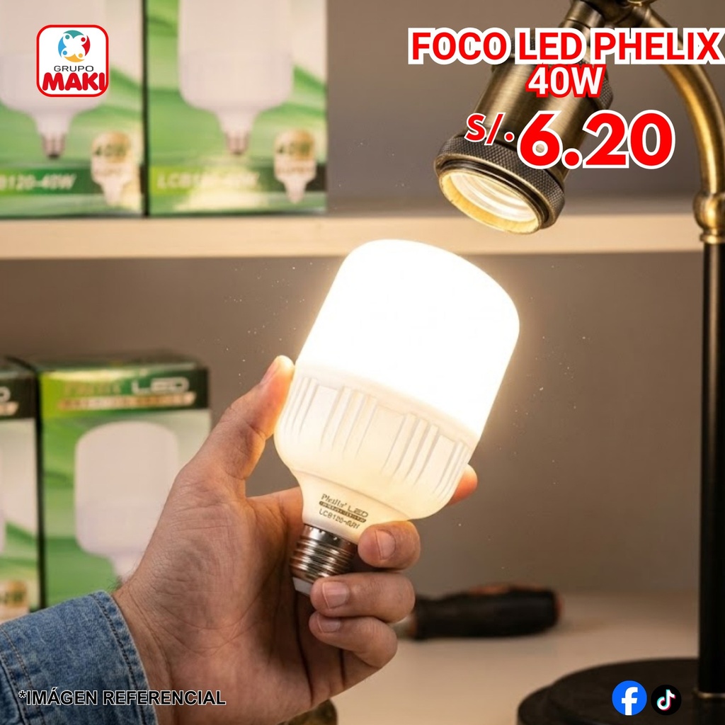 FOCO LED PHELIX LCB120-40W 16/05