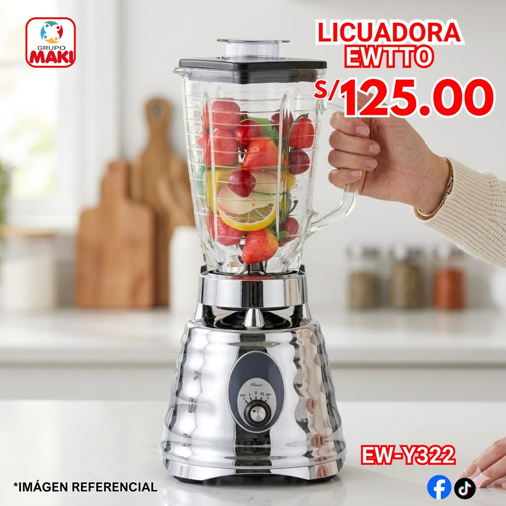 LICUADORA EWTTO EW-Y322 22/05