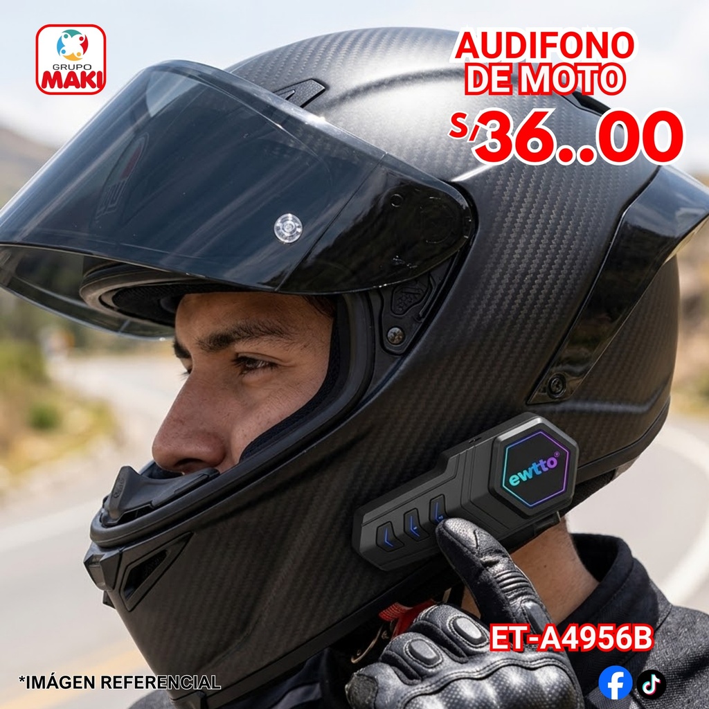 AUDIFONO DE MOTO 22/05