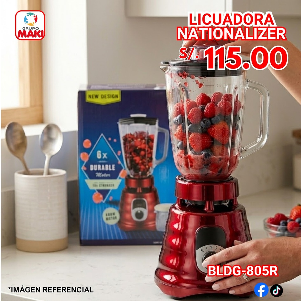 LICUADORA NATIONALIZER 22/05