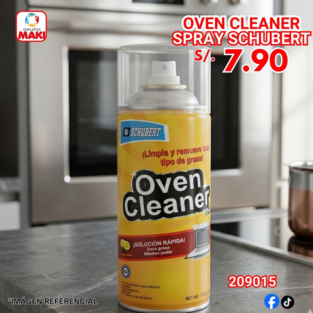 OVEN CLEANER SPRAY SCHUBERT 29/05