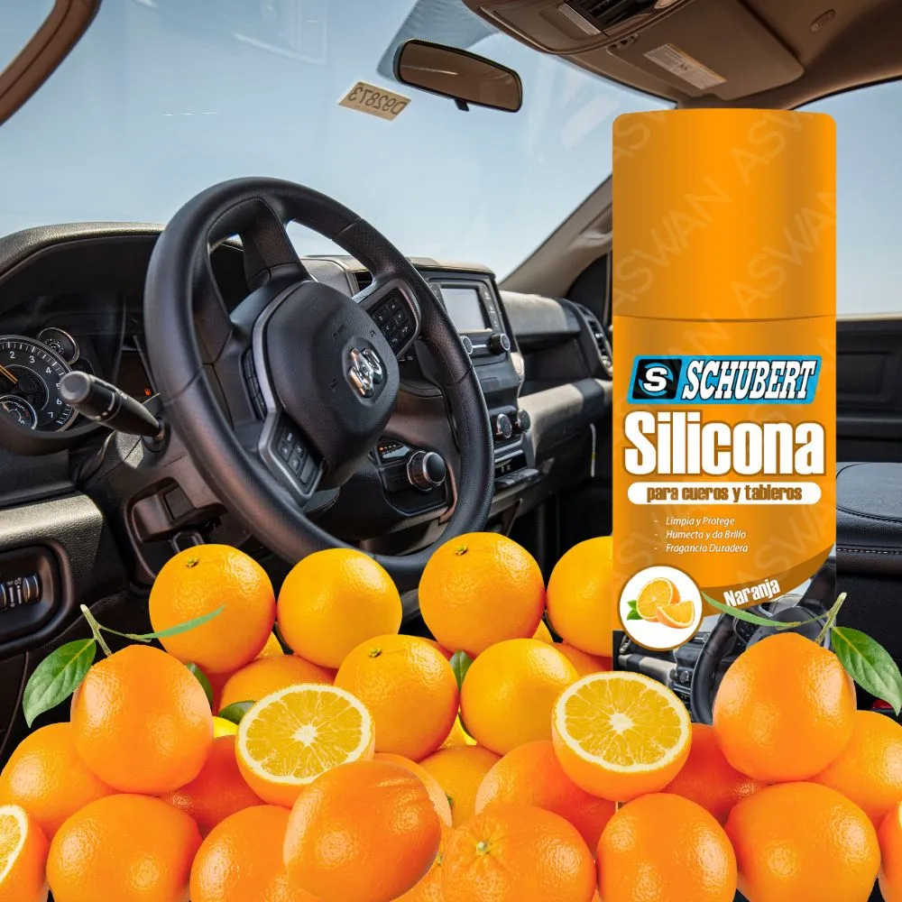SILICONA P/CUEROS Y TABLEROS/NARANJA SCHUBERT 29/05