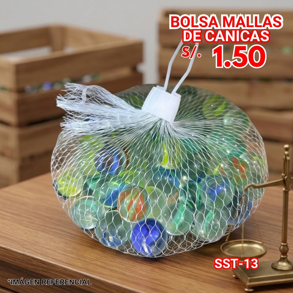 BOLSA MALLAS DE CANICAS 02/05