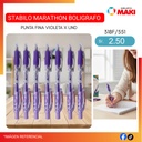 STABILO MARATHON BOLIGRAFO PUNTA FINA VIOLETA