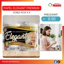PAPEL ELEGANT PREMIUN DOBLE HOJA X 6 
