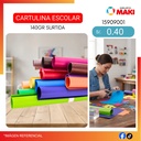 CARTULINA ESCOLAR 135/140GR SURTIDA