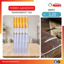 FORRO ADHESIVO TRANSPARENTE YIMI