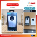 POWER BANK DEMGEL D-E2016
