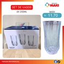 SET DE VASOS 6X 250ML 28/04