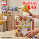 ARCO DE GLOBOS DIA DEL PADRE 22/05
