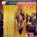 CORTINA METALICA LISA DORADO MAYLIN 22/05