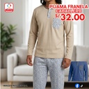 PIJAMA FRANELA CABALLERO 27/05