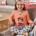 PIJAMA FRANELA NIÑA 27/05